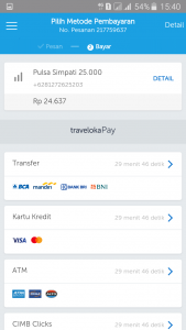 metode pembayaran isi ulang pulsa traveloka